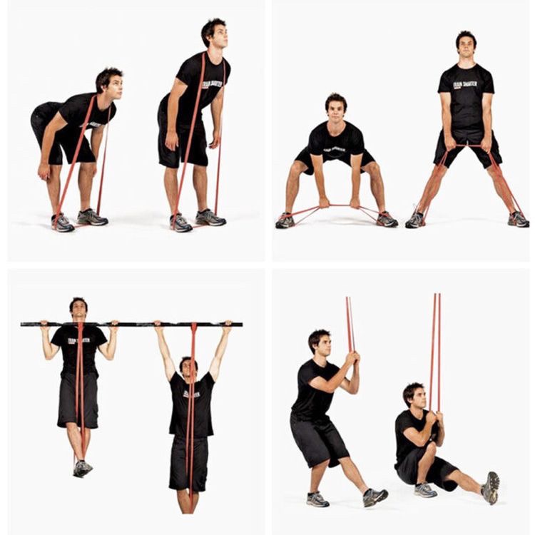 pull-up assist band sets
